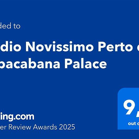 Studio Novissimo Perto Do Copacabana Palace Rio de Janeiro Zewnętrze zdjęcie