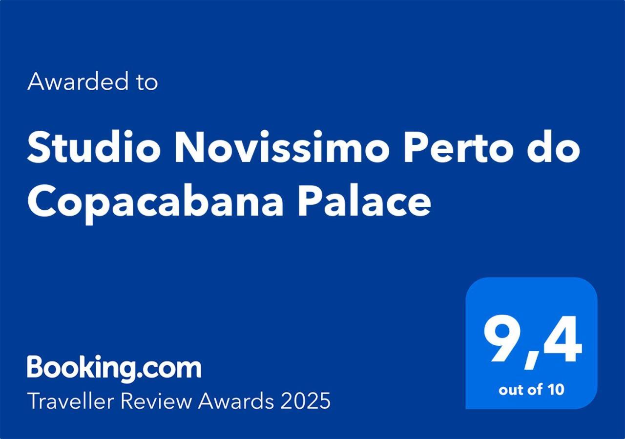 Studio Novissimo Perto Do Copacabana Palace Rio de Janeiro Zewnętrze zdjęcie